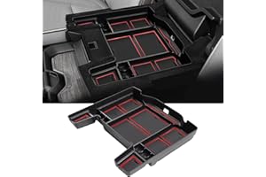 YEE PIN Pudełko do przechowywania Dodge RAM 1500 mk5 2019 2020 2021 2022 Konsola środkowa Organizer Taca podłokietnik Pudełko na rękawiczki Organizer akcesoria z matą antypoślizgową