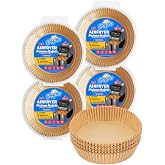 papro Airfryer Baking Paper, Fryer Oil Paper 25 X4 Advantageous Pack - Total 100 Pieces