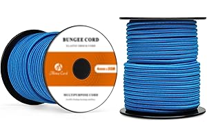 Abma Cord Corda Elastica Corda di Gomma Cavo Elastico Marino per Teloni, Tende e Bagagli - Ø 4mm, 5mm, 6mm, 8mm, 10mm - Multicolore
