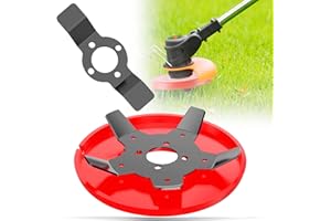 FORHOME Disco Desbrozadora, Cuchillas Desbrozadora Universal, Herramienta para Eliminar Malas Hierbas, Accesorio para Cortar Maleza, Adecuado para Deshierbe de Arrozales y Desmalezado de Tierras.