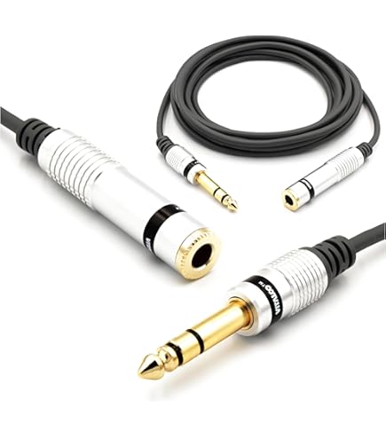 Inakustik Exzellenz Stereo Kopfhörer Verlängerungskabel 6,3 Klinke 6,3 Klinke Doppel-symmetrisch