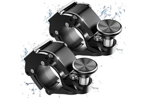 JATEKA Fahrradklingel, Innovative Aluminiumlegierung Mini Klingel Fahrrad 100dB Klingel laut, Neue Aufrüstung Fahrradhupe Fahrradglocke für Bike MTB Mountainbike, 22-24 mm Lenker…