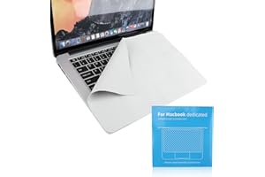 GOERPN Housse d'écran pour clavier de 15" avec doublure en microfibre et chiffon de nettoyage compatible avec MacBook Pro 15" et 16" pour ordinateur portable - Lavable, anti-rayures, anti-taches et non