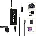 Saramonic SRLAVMIC Audio Mixer with Lavalier Microphone Kit