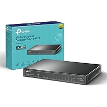 ルーター・ネットワーク機器 TP-Link 10-Port PoE Switch TL-SG1210P