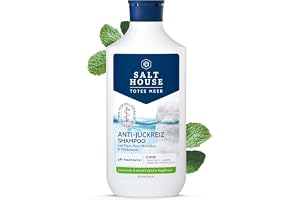 Salthouse Döda havsterapi anti-klåda schampo, lugnande formel med urea och pantenol, för känslig hårbotten, 250 ml