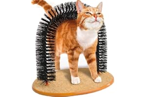 BUYTER Massage de chat Scratch Démanger Minou Outils de cheveux Brosse de soins de beauté Arche de soies