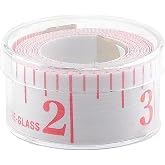 Promotional Body Measurement Meter, 150 cm, Dietician and Tailor's Hamlet, 2 Pieces (White2)
