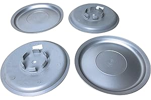 MYBA-S 4 tapas de buje de 155 mm/57,5 mm para Audi VW & Universal tapas de 155,0/57,5 mm, tapa de llanta