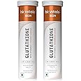 HealthKart HK Vitals Glutathione - 15 Effervescent Tablets | L-Glutathione Tablets with Vitamin C & E, for Skin Glow & Hydration, No Added Sugar, Orange & Watermelon Flavour (Pack of 2)
