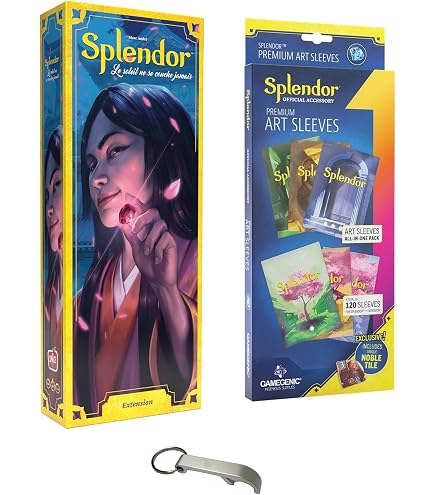 Extension Splendor The Silk Road - Jeu De Stratégie Avec Tuiles Ville Et Postes De Négociation, 2 à 4 Joueurs, 10 Ans Et Plus - 7
