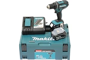 Makita DDF482RFJ Akku-Bohrschrauber 18V / 3,0 Ah, 2 Akkus + Ladegerät im MAKPAC