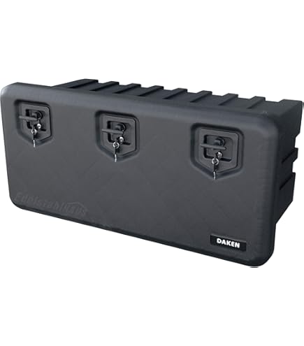 DAKEN Welvet 1000 Plastic Truck Storage Box 1030 X 500 X 455 Mm With 3 Blind Spot Stickers - View #10