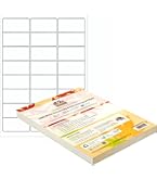 A4 Labels, 27 Per Sheet, 27 Sheets, 1080 Adhesive Labels, Address Labels, Printer Labels, ISOUL Self-Adhesive, Printable, A4 Sticker Paper For Printing, Laser Labels Stickers [Quickdry - View #2