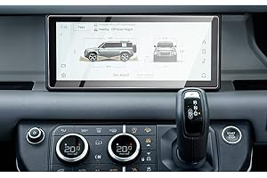 CDEFG para Land Rover Defender 90 110 2020+ Protector de Pantalla de Vidrio Templado, 10 pulgadas HD Auto 9H GPS Navegador película protegida Glass Coche Accesorios