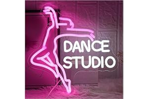Neon sign Dance Studio for neon Sign Enthusiasts for Light Signs 34x33cm
