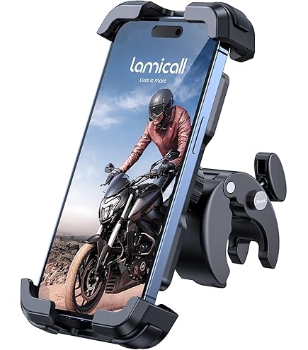 Sovica Handyhalterung Fahrrad Motorrad mit vibrationsdmpfer sichere  Montage und verstellbar fr handys bis 7,5" Kompatibel mit Lenkern Aller  Arten von Motorrdern und Fahrrdern : Amazon.de: Elektronik & Foto