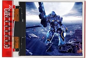 DORHEA 1,44-Zoll-TFT-Display-LCD-Modul 128 x 128 3,3 V RGB 4-Draht SPI ST7735