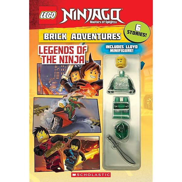 Lego Ninjago 10 books collection plus Limited edition Minifigure