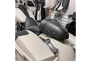 Lorababer Moto Queue Bien Rangé Siège Arrière Bosse Coffre De Rangement Siège De Passager Arrière Couverture De Capot Carénage pour B-M-W R NINE T RNINET R 9 T R9T 2014-2023 (Fibre de Carbone)