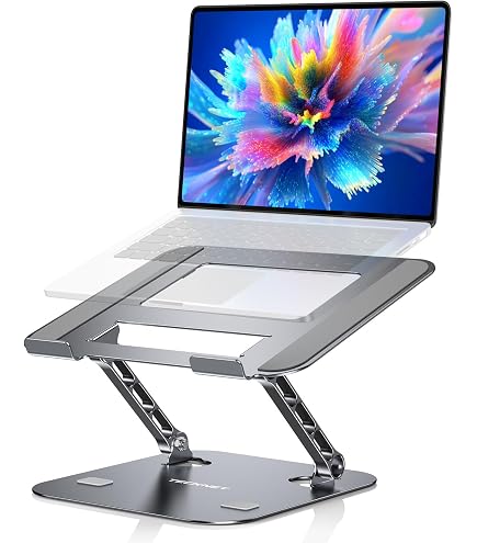 Slato Giano Supporto Per Notebook In Acrilico Trasparente – 40x28.5x8.5 Cm – Design Arieggiato, Made In Italy