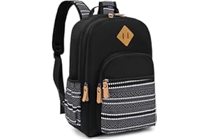 Leaper Water-Resistant Floral School Backpack Travel Bag Bookbags Women Satchel