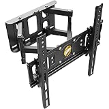 RICOO Supporto TV parete S6244 32-55" pollici (81-140 cm) Staffa televisore Girevole Inclinabile Porta televisione universale