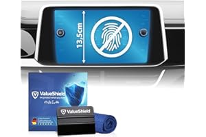 ValueShield Anti-Fingerabdruck Displayschutzfolie Matt passend für VW T-Roc SUV & Cabrio 2017-2026: Infotainment 8" Radio Composition Touchscreen, Navi - verhindert Spiegelungen und Kratzer