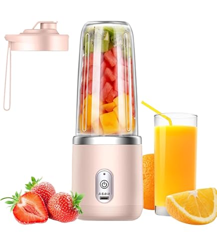 Mini Frullatore Ricaricabile E Portatile Con Usb