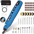 HARDELL Mini Cordless Rotary Tool Kit, 61 Accessories, 3.7V Type-C Charging Power Rotary Tool for Engraving, Sanding, Polishing, Carving, Cutting, DIY Crafts