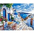 Paint by Numbers for Adults, Painting by Numbers for Adults Landscape, Landscape Paint by Numbers Kits for Gifts and Home Wall Decor 12x16 Inch