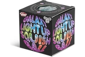 Tobar 38493 SCRUNCHEMS Galaxy Light Up Squish Ball