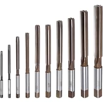 Uxcell 2.5mm Hand Reamer – H8 Accuracy, 6 Straight Flutes, Alloy Tool Steel Metric Reaming Drill Bit For Metal, Wood & Plastic