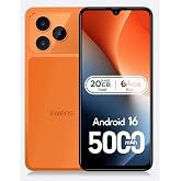 invens Note 17P Smartphone Android 16 Tel&eacute;fono, Moviles Baratos 20GB+64GB/256GB Ampliable, Tel&eacute;fono M&oacute;vil Libres 6,88", Telef