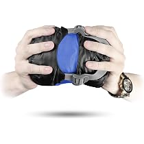 normani Ultralight Schlafsack Runty KOMPAKTE GRÖßE! 3D Mikrofaser Microtech Füllung, wasserdichter Sommerschlafsack Dunkelblau 210 cm x 75 cm x 60 cm (Links) Sport & Freizeit