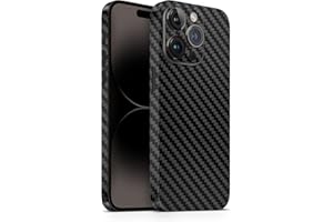 TF Skins Skin para iPhone 14 Pro Max, protector de pantalla para la parte trasera y los lados, incluye protector de cámara contra arañazos, color negro