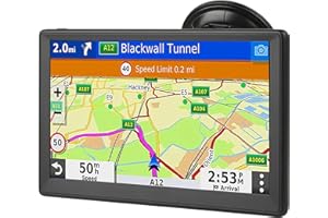 OHREX N76 Bluetooth Sat Nav 798, 7 inch with UK Europe Maps 2024(Free Lifetime Update), Satnav for Car Truck Lorry HGV LGV Motorhome, Speed Cam Alert, Post codes, Lane Guidance