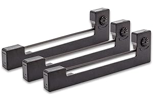 ‎VHBW vhbw 3x Farbband Nylonband Tintenband kompatibel mit Nadeldrucker Olivetti ECR 2400, ECR 2450 EU, ECR 2450 Euro Ersatz für Epson ERC-09, Epson C43S015354, ERC-09B.