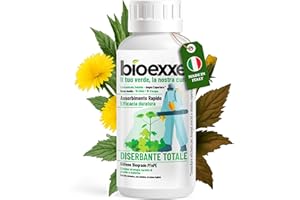 BIOEXXE GLIFENE BIOGRADE PFnPE – Diserbante Totale Potente | Erbicida Sistemico a Base di Glifosate | Assorbimento Rapido & Effetto Duraturo | Copertura 800-3000m2 | 0,5l