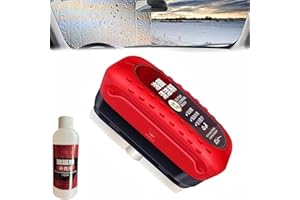 GUUIESMU GlüHschwein Reiniger,Multifunktionale Kfz-öLfilm-ReinigungsbüRste,Kfz öLfilmreinigungsbüRste,Kfz öLfilmreiniger,öLfilm-Entferner FüR Windschutzscheiben,öLfilm-Entferner FüR Glas ﻿ (1PCS)