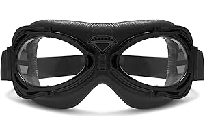 Bertoni Lunette Moto Vintage Retro Aviateur Compact Design by Italy AF77