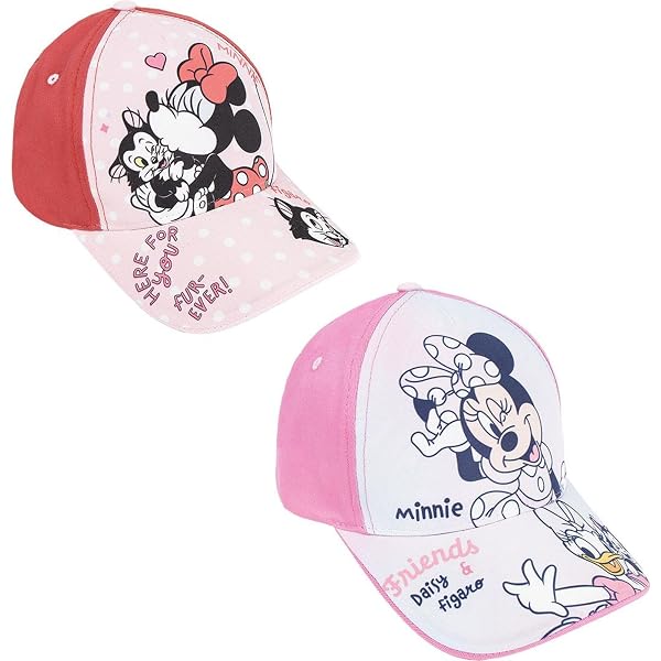 Casquette Enfant Paw Patrol Skye Et Everest Rose - Casquette Réglable 54cm Pour Fille