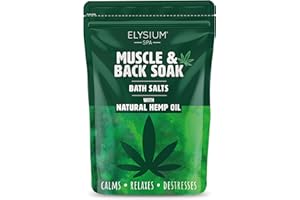 Elysium Spa Muscle & Bath Soak With Hemp Oil