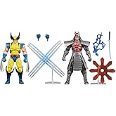 Hasbro Marvel Legends Series Gamerverse Wolverine vs Marvel's Silver Samurai İkili Aksiyon Fig&uuml;r Seti, Retro Video Game