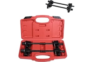 Froadp 2 Pièces Compresseur Ressort Amortisseur Set de Tendeurs de Ressort Professionnels 300MM Tendeur de Montage Automobile avec Boîte de Rangement en Plastique Ressort de Bobine Compresseur