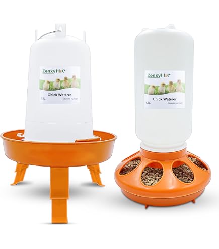 Mangiatoia E Abbeveratoio Automatico Per Pulcini - Kit Completo Con