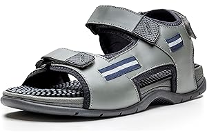 Revs - Lomond - Sandalias de Masaje de reflexología con Correa de acción para Hombre