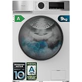 Cecotec Washing Machine Front Load 9 kg Bolero DressCode 9450 Inverter, 1400 rpm, 16 Programs, Class A-10%, Inverter Plus Mot