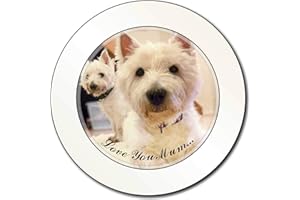 Advanta Group Westie Dogs 'Love You Mum' Car or Van Permit Holder/Tax Disc Holder