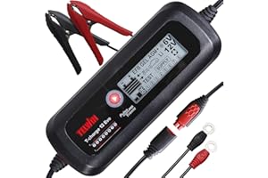 Telwin 807578 Cargador de baterías, mantenedor de carga y tester electrónico multifunción T-CHARGE 12 EVO